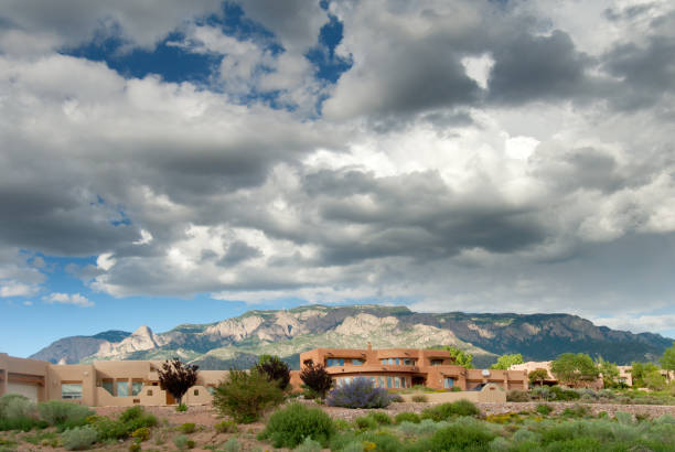 istock Southwestern Landscape with Sandia Mountains 157645170