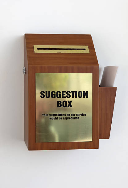 Suggestion Box  suggestion box stock pictures, royalty-free photos & images