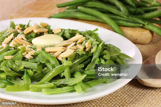 Photo libre de droit de Haricots Verts Amandes banque d'images et plus d'images libres de droit de Haricot vert - Haricot vert, Amande, Haricot grimpant