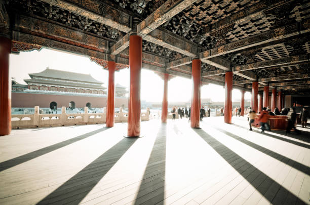 Imperial Palace (Forbidden City), Beijing stock photo