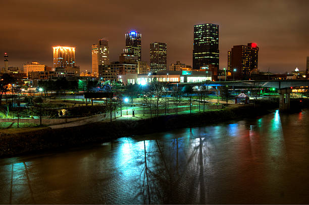 istock Downtown Little Rock, Arkansas, at Night 157645551