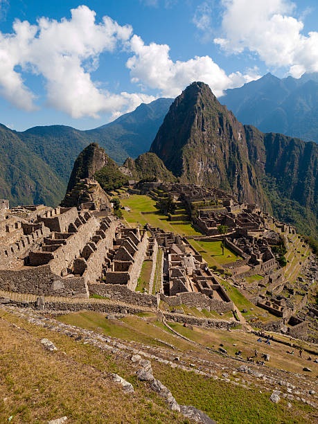 istock Machu Picchu Peru -view  over the historic ruins 157645662
