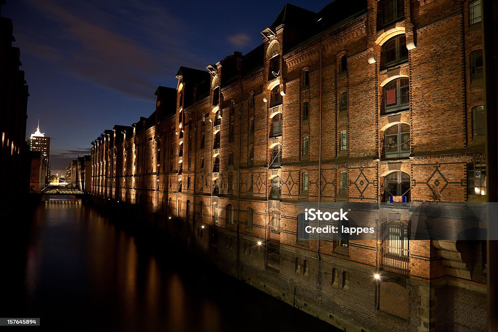 Гамбург Speicherstadt - Стоковые фото Архитектура роялти-фри