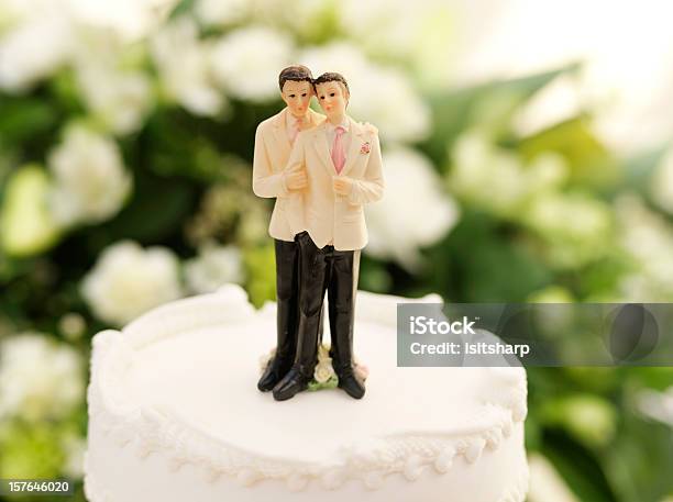 Ślub - zdjęcia stockowe i więcej obrazów Ciasto - Ciasto, Małżeństwo jednopłciowe, Homoseksualista