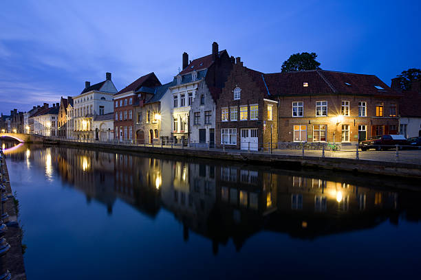 istock Canal in Bruges ,Belgium 157646329