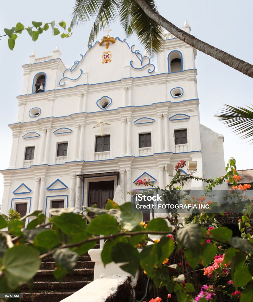 Goa Church  Arch - Architectural Feature Stock Photo