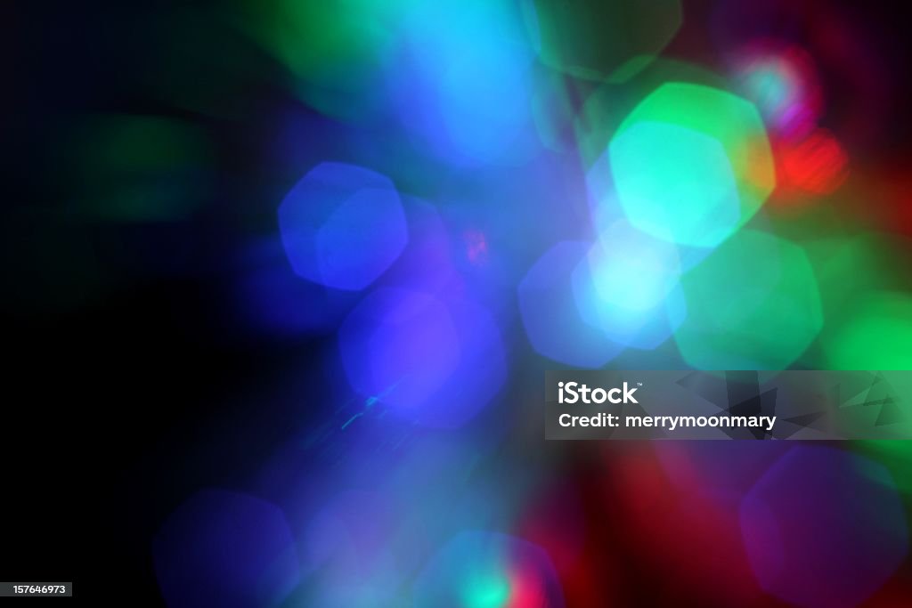 Stage Lights XXXL photo of defocused lights in a burst for an abstract nightlife/clubbing or technology background Stage Light Stock Photo
