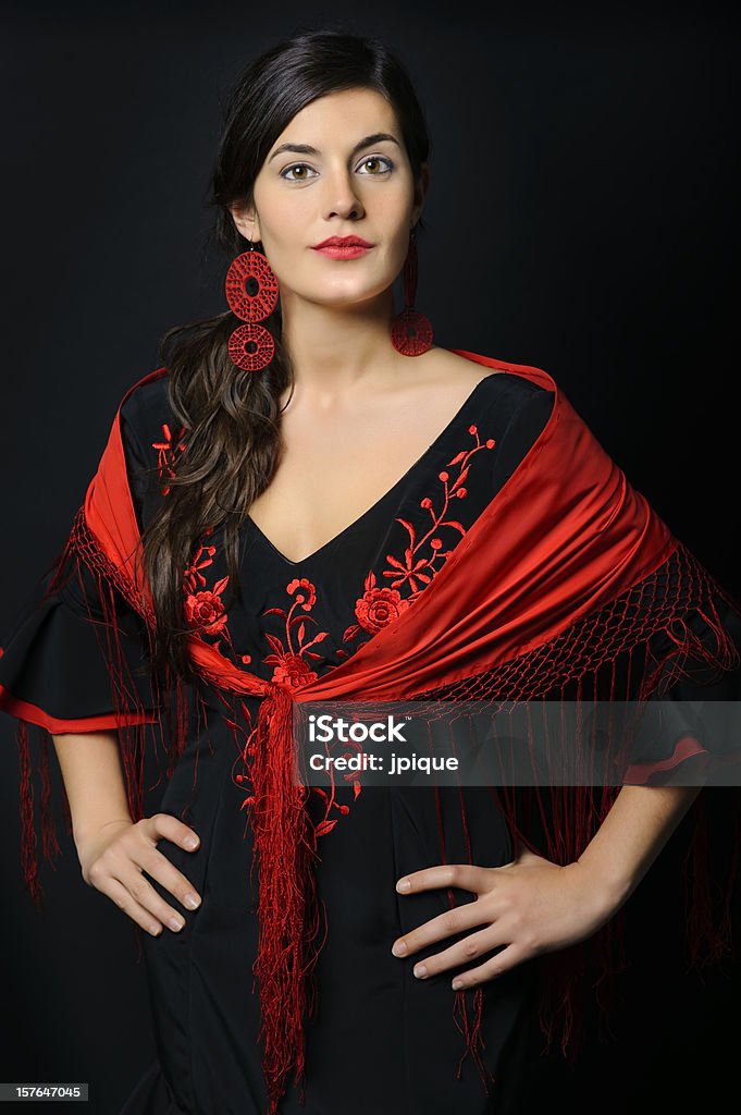 Danseuse de Flamenco portrait - Photo de Flamenco - Danse traditionnelle libre de droits