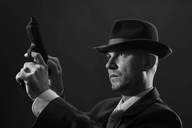 istock Man with bowler hat and cigar 157647233