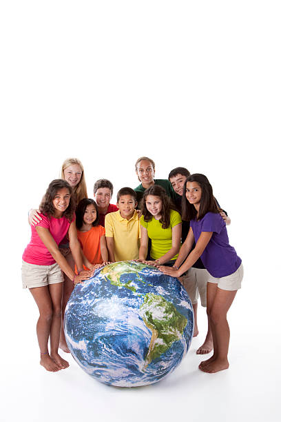 istock Diversity: Children of Different Ethnicities Together Around Globe 157647340