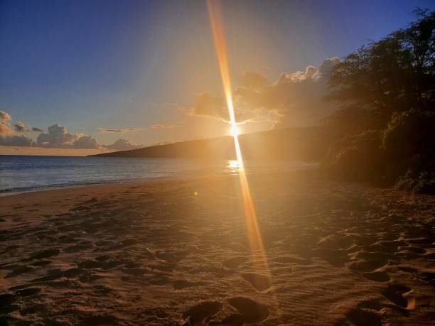 portfolio di presentazione - sunrise maui hawaii islands haleakala national park foto e immagini stock