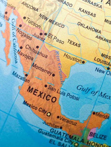istock mexico and neighbor countries 157648160