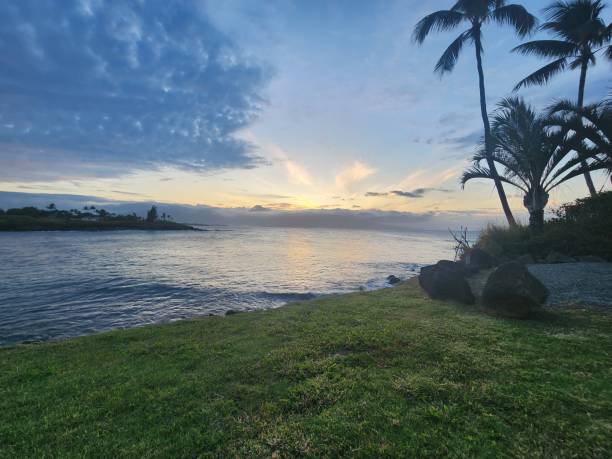 portfolio di presentazione - sunrise maui hawaii islands haleakala national park foto e immagini stock