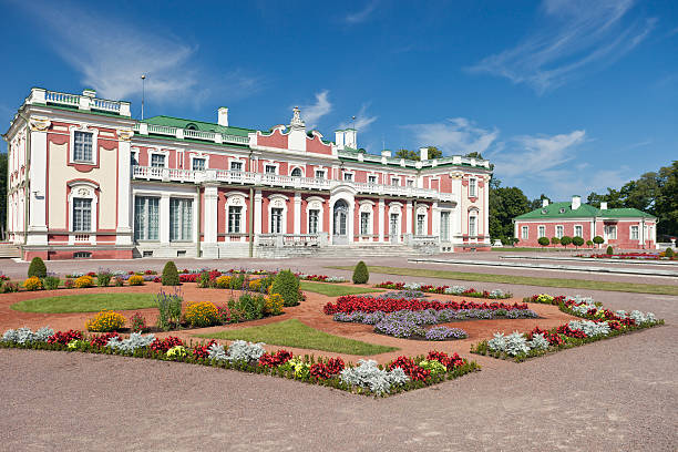Kadriorg Art Museum In Tallinn, Estonia Summer Palace Of The Russian Czars Built In The 1700s, Now A Museum estonia stock pictures, royalty-free photos & images