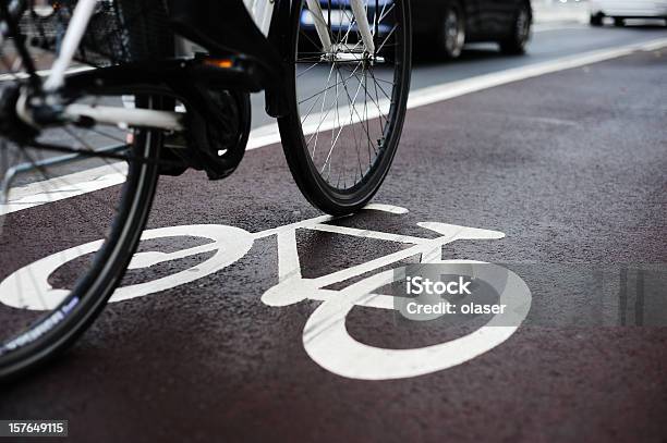 자전거 소로 및 트래픽 자전거 차선에 대한 스톡 사진 및 기타 이미지 - 자전거 차선, 자전거 타기, 두발자전거