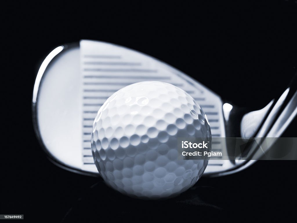 Golfball und Bügeleisen - Lizenzfrei Golfball Stock-Foto