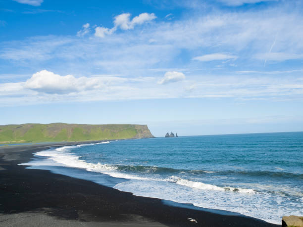 istock Reynisdrangar from Dyrholaey, Iceland. 157649747