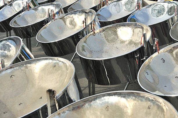 Steel Drums stock photo