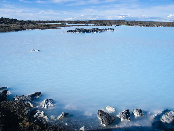 Blue Lagoon, hot spring close to Reykjavik, Iceland.