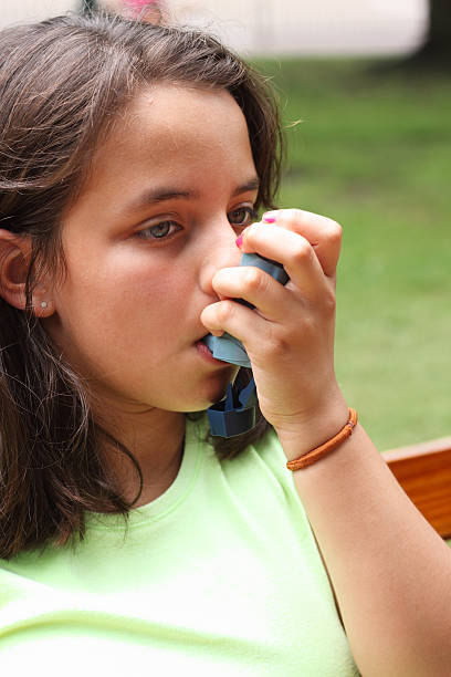 istock Asthmatic Preteen 157650214
