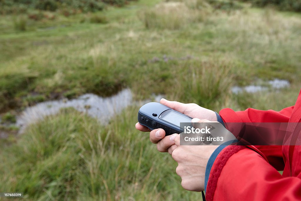 Immagine per geocaching definitiva - Foto stock royalty-free di Adulto