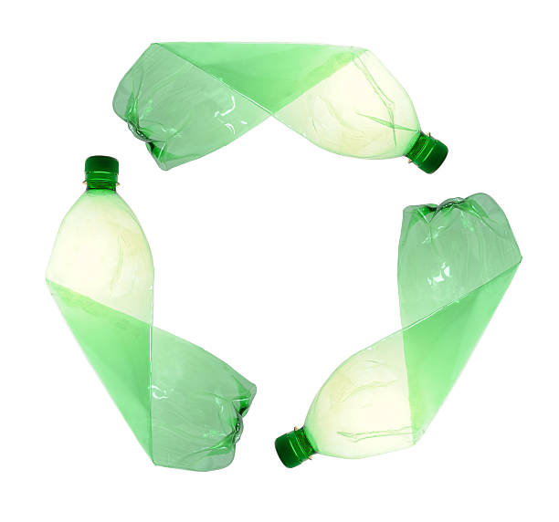 Recycling Recycling symbol made from plastic botles recycle symbol cut out stock pictures, royalty-free photos & images