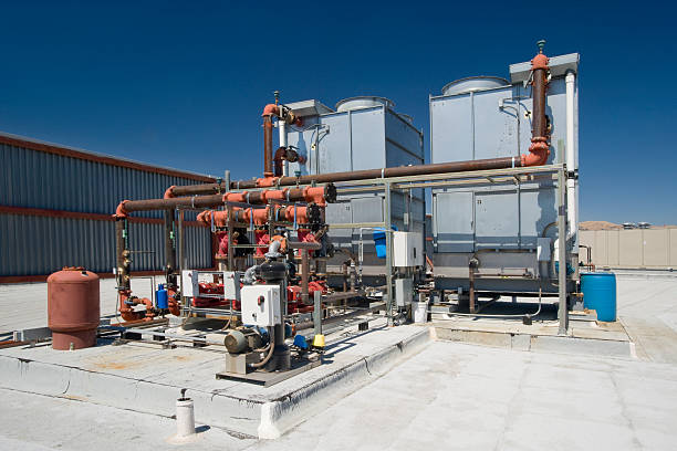 istock Chiller Towers and Pumps 157650558