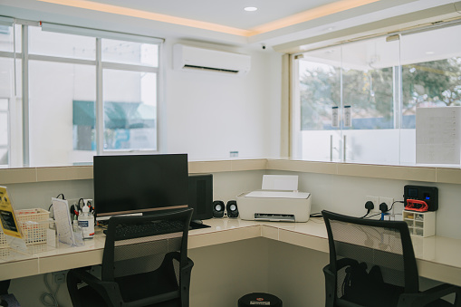 medical clinic interior