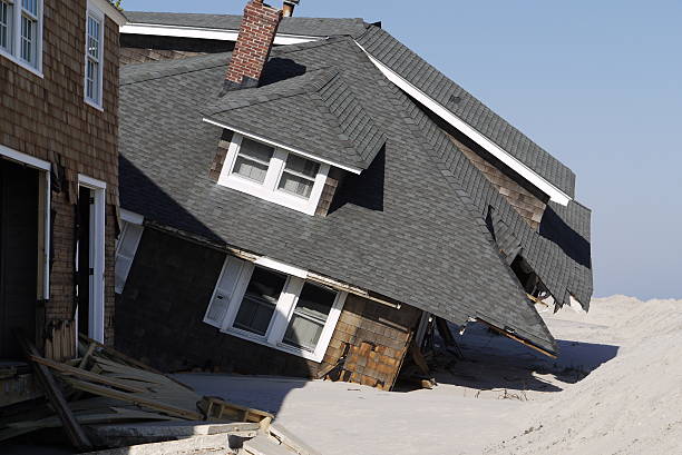 istock Damage from Hurricane Sandy in Mantoloking, NJ. 157651401