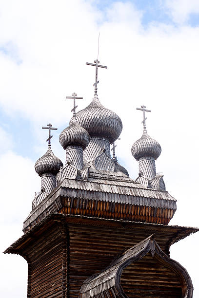 istock Wooden church 157651412