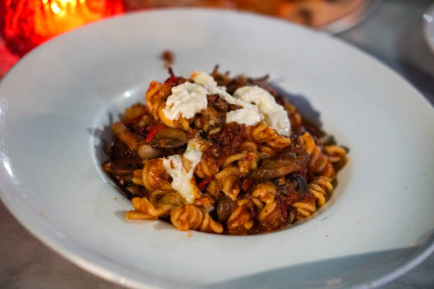 istock Italian pasta in the table 1576577636