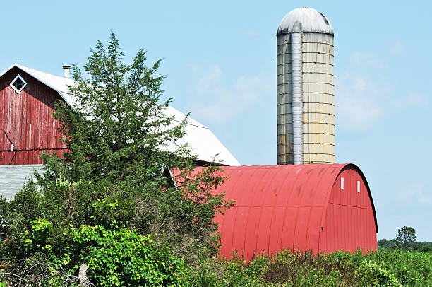 red quonset - quonset zdjęcia i obrazy z banku zdjęć