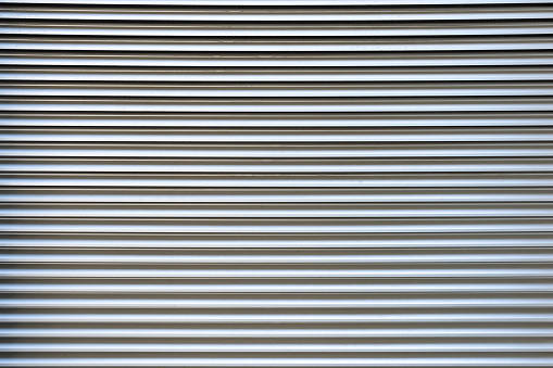 corrugated iron sheet or trapezoidal sheet metal