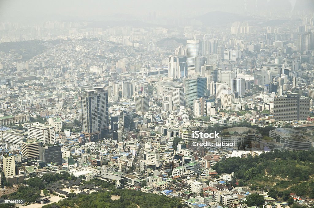 韓国ソウル市 - アジア大陸のロイヤリティフリーストックフォト