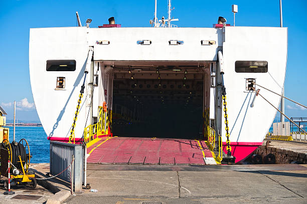 istock Passenger ship in Piombino Harbour, tuscany, Italy. 157666296