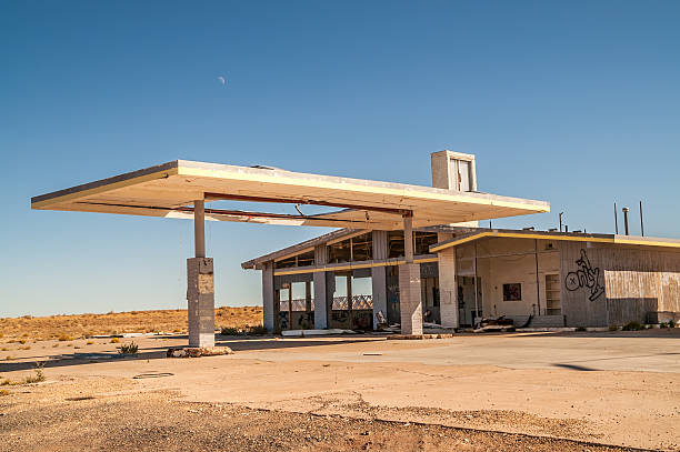 istock Former Service Station on Route 66 157666351
