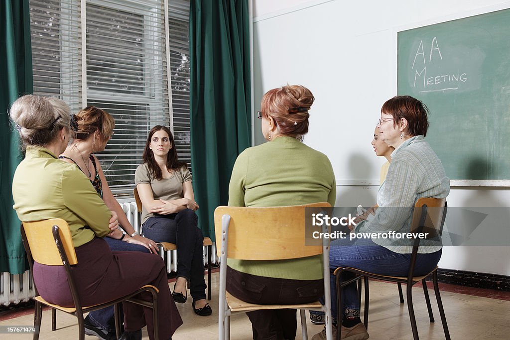 AA de reuniones - Foto de stock de Reunión libre de derechos