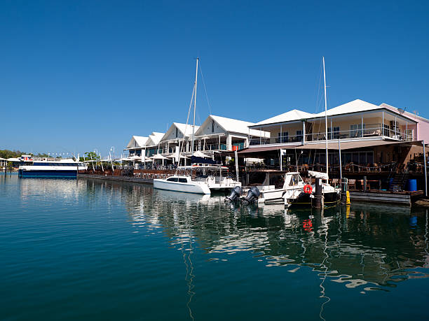 컬렌 베이, 호주 다윈 - darwin australia northern territory harbor 뉴스 사진 이미지