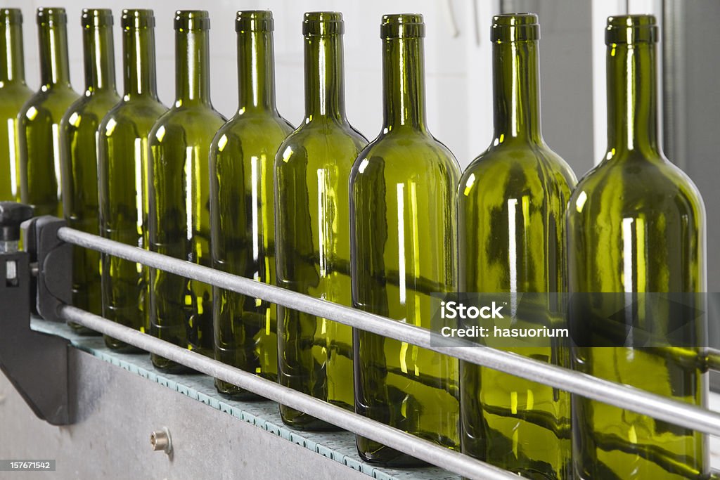 wine bottles  Industry Stock Photo