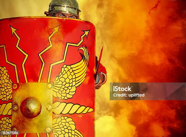 Roman Raiva De Batalha - Fotografias de stock e mais imagens de Romano - Romano, Batalha - Guerra, Roma Antiga