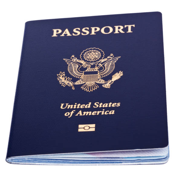 istock Isolated American Passport 157671737