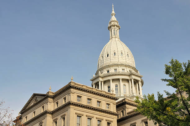 istock Capitol Building, Lansing Michigan 157671764
