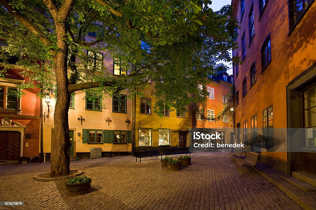 Estocolmo (Suecia - Foto de stock de Banco - Asiento libre de derechos