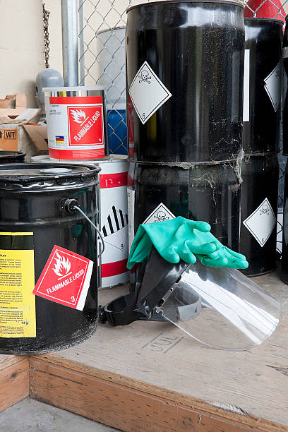 Extrem gefährliche Chemikalien Buckets – Foto