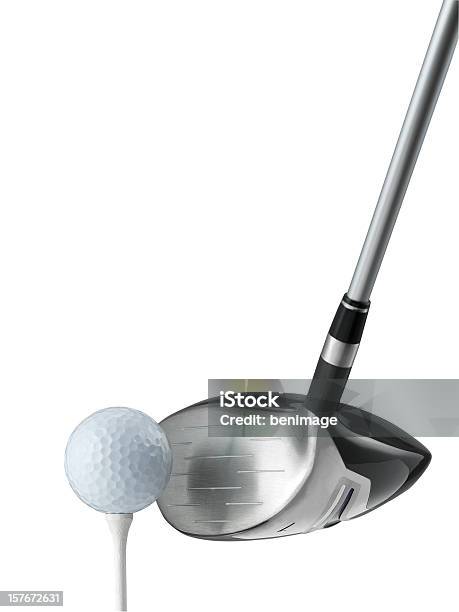 De Golfe - Fotografias de stock e mais imagens de Golfe - Golfe, Figura para recortar, Fundo Branco