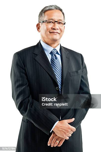 Empresário Confianteisolada - Fotografias de stock e mais imagens de Fundo Branco - Fundo Branco, Asiático e indiano, Homem de Negócios