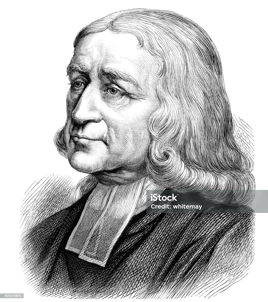 John Wesley-illustrazione in stile vittoriano - Illustrazione stock royalty-free di John Wesley - Spiritualità e religione