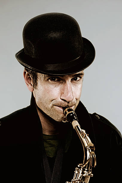 istock Alto Saxophone Player, Jazz Musician 157672922