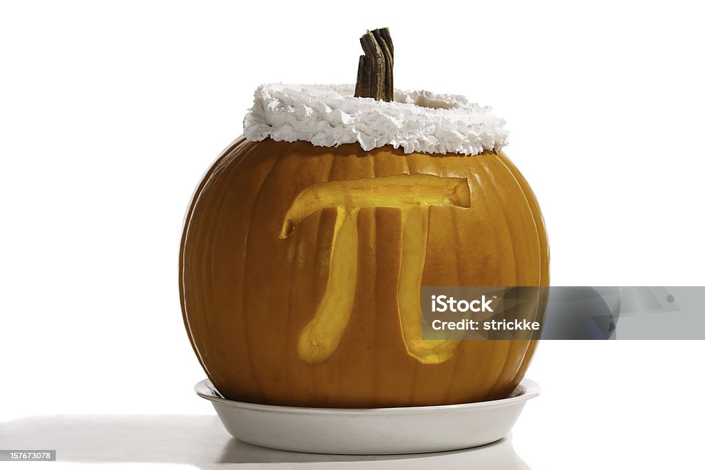 Zucca Pi e montato Cream-- Formula per il dolce - Foto stock royalty-free di Pi greco - Numero