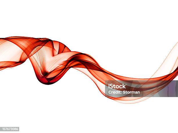 Abstract Red Wave Stock Photo - Download Image Now - Abstract, Blurred Motion, Color Image